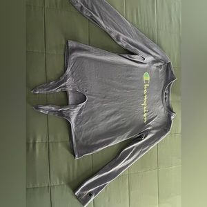 Girls| Purple and Green Champion Longsleeve